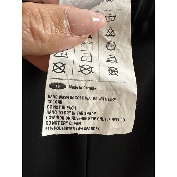 Joseph Ribkoff Dress Pants Modern Classic Timeless Quiet Luxury Designer Work 14 - Picture 4 of 6